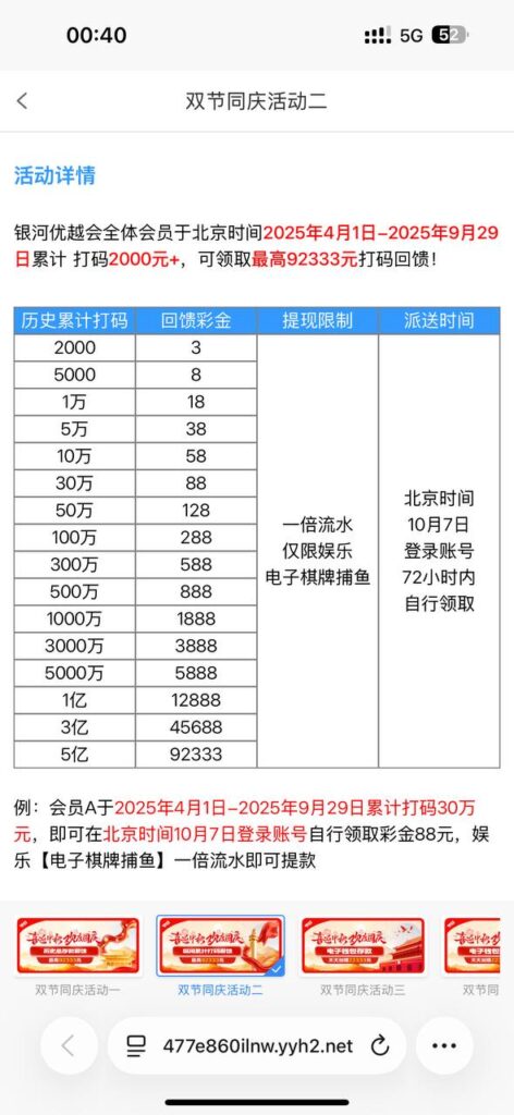银河优越会2333 累计打码回馈-网投平台-博彩论坛-博彩平台